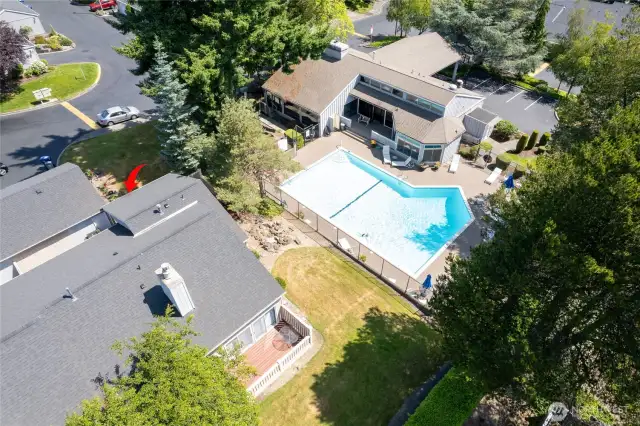 The closest condo to the pool by far