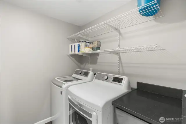 Laundry room.