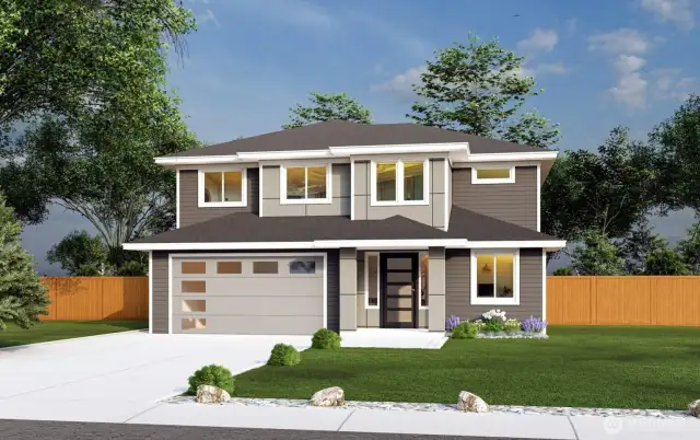 This is a general representation of floor plan and may vary from actual home constructed. Features in photos, upgrades, elevation, materials, dimensions and layout all subject to change without notice.