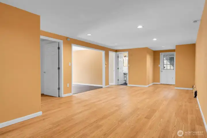 Lower Level living room/Recroom