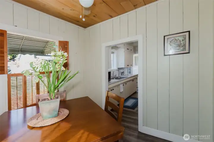Eating Area toward Great Room and Kitchen