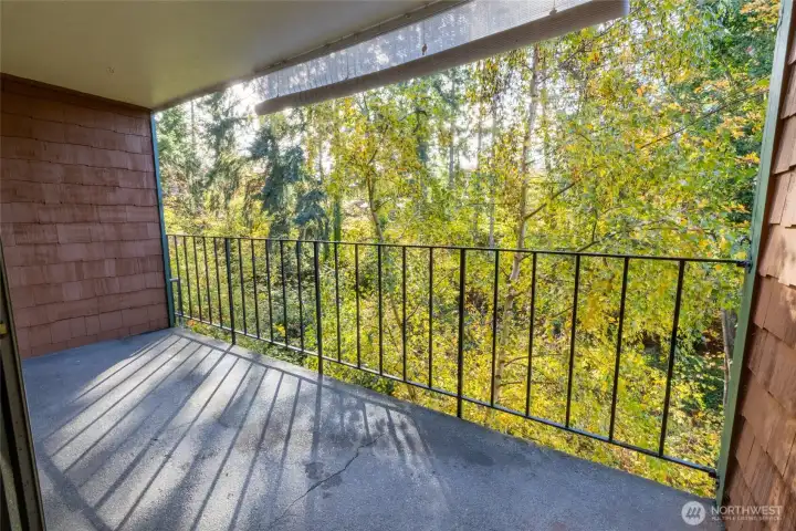 Private Covered Deck