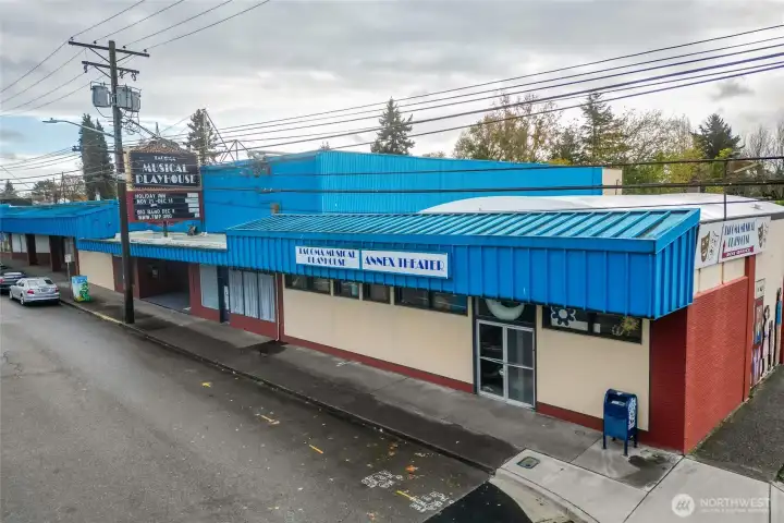 Tacoma Musical Playhouse 1 block away