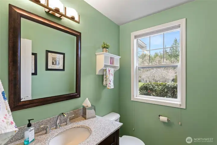 Half bath downstairs