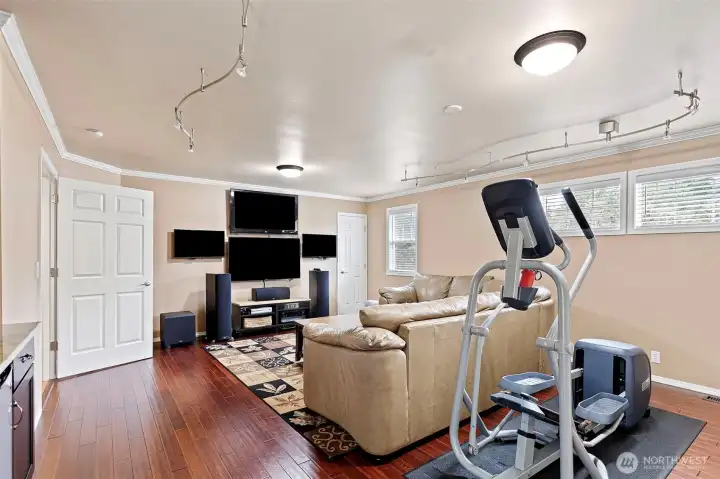 Surround sound for entertaining