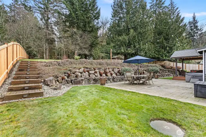 Stairs to upper level