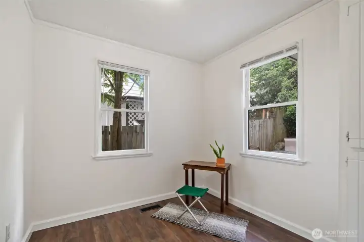 Main floor bedroom