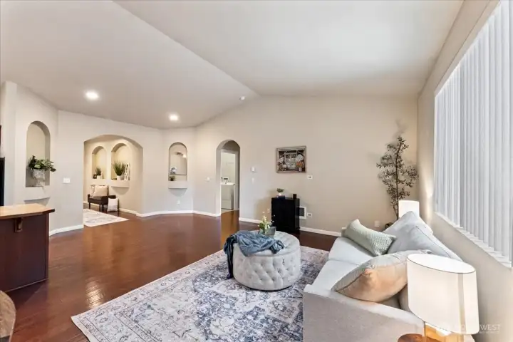 Open living space.