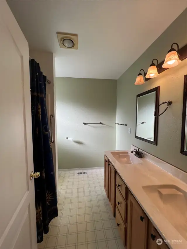 Master bathroom