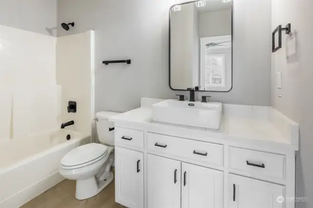 Secondary suite bathroom