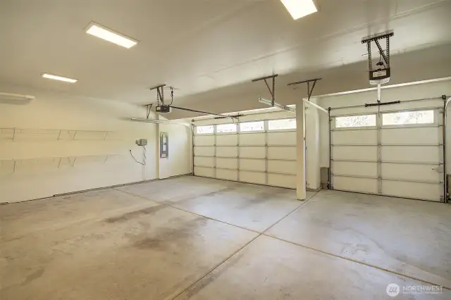 Space for all your vehicles, toys and more storage.