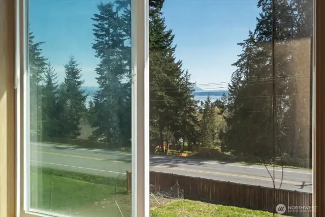 View from primary bedroom