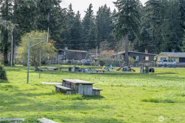 Lynch Cove Beach front park- playground