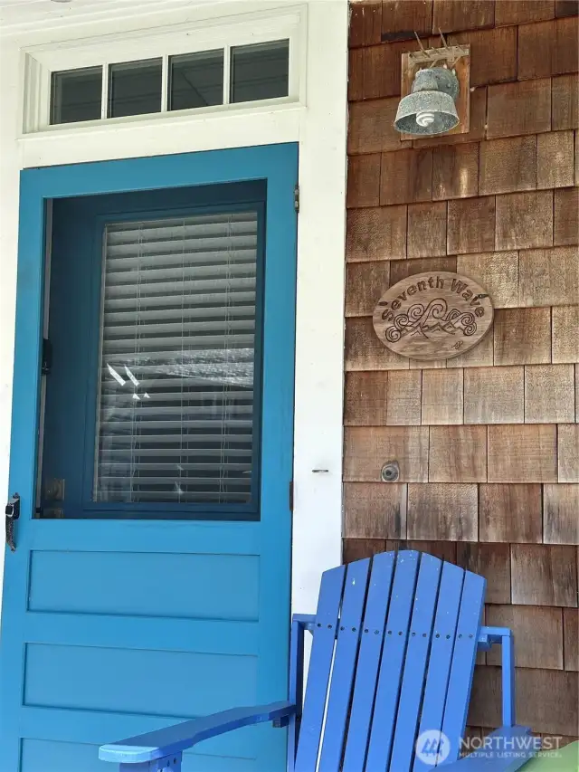 Enter this sweetheart of a cottage and into....