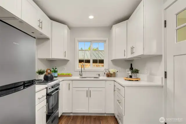 Cottage kitchen.
