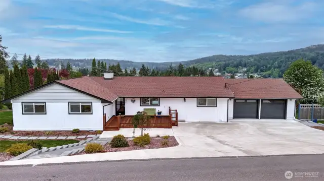 Home sweet home. This impeccable house has so much to offer. It’s an absolute must see! Updated photo after exterior painting was completed on 5/2.