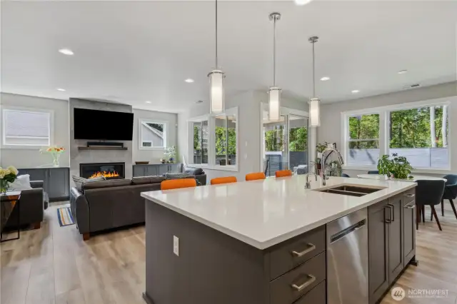 Open floor plan