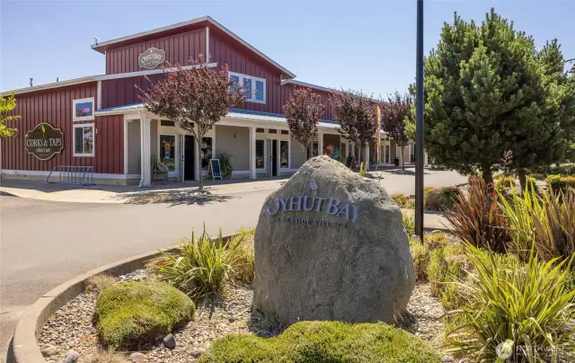 Oyhut Bay Seaside Resort has 2 restaurants, trails, playground and so much more.