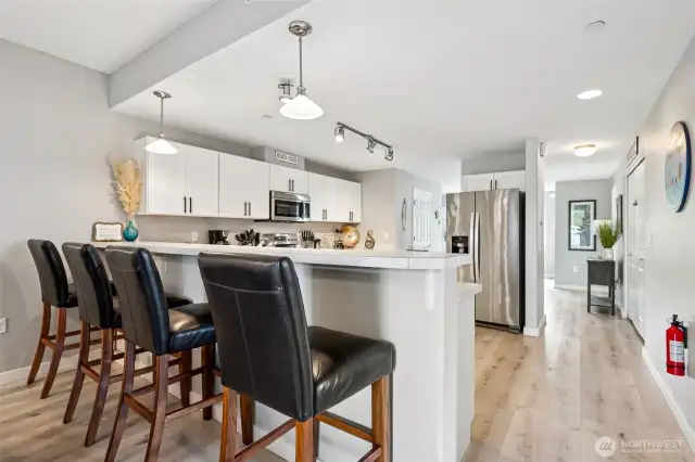 Breakfast bar