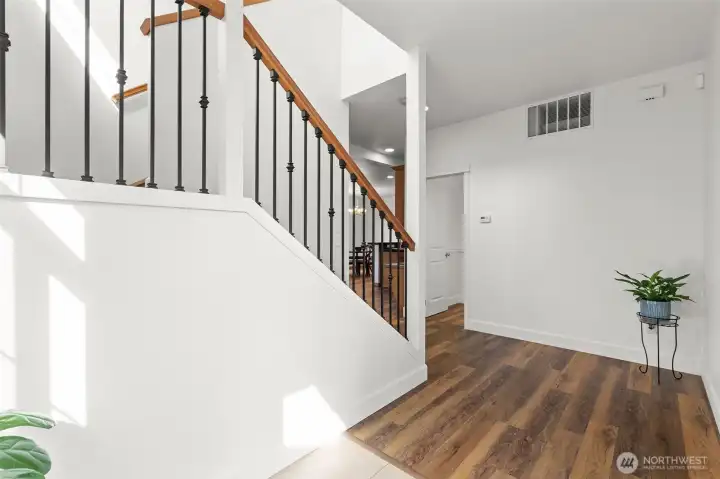 Stairs to second floor