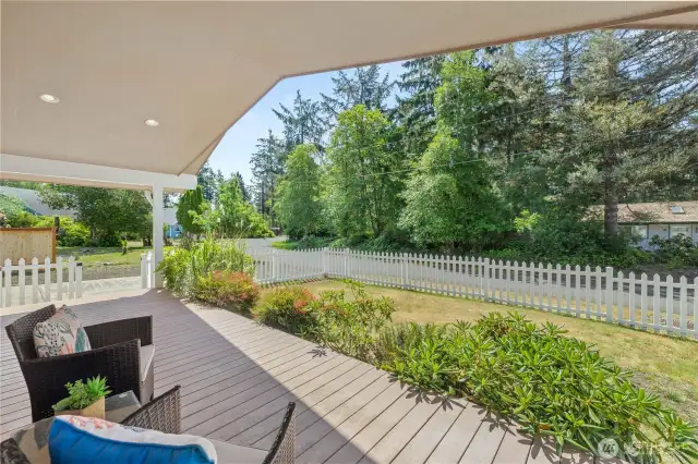 Fenced Yard