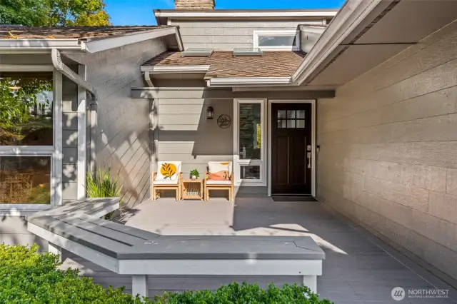 Front porch bench & seating