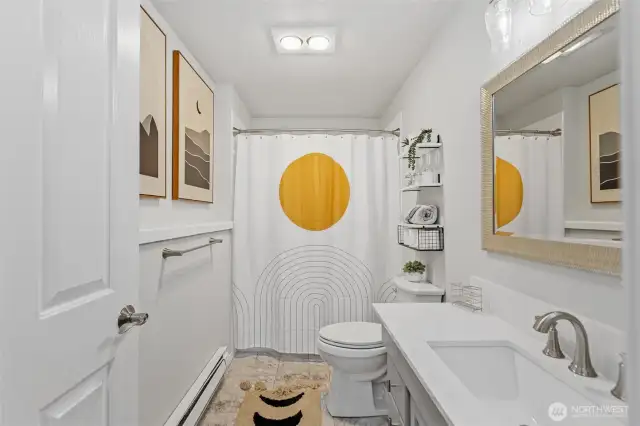 Lower level full bath