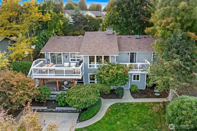 Back of home view