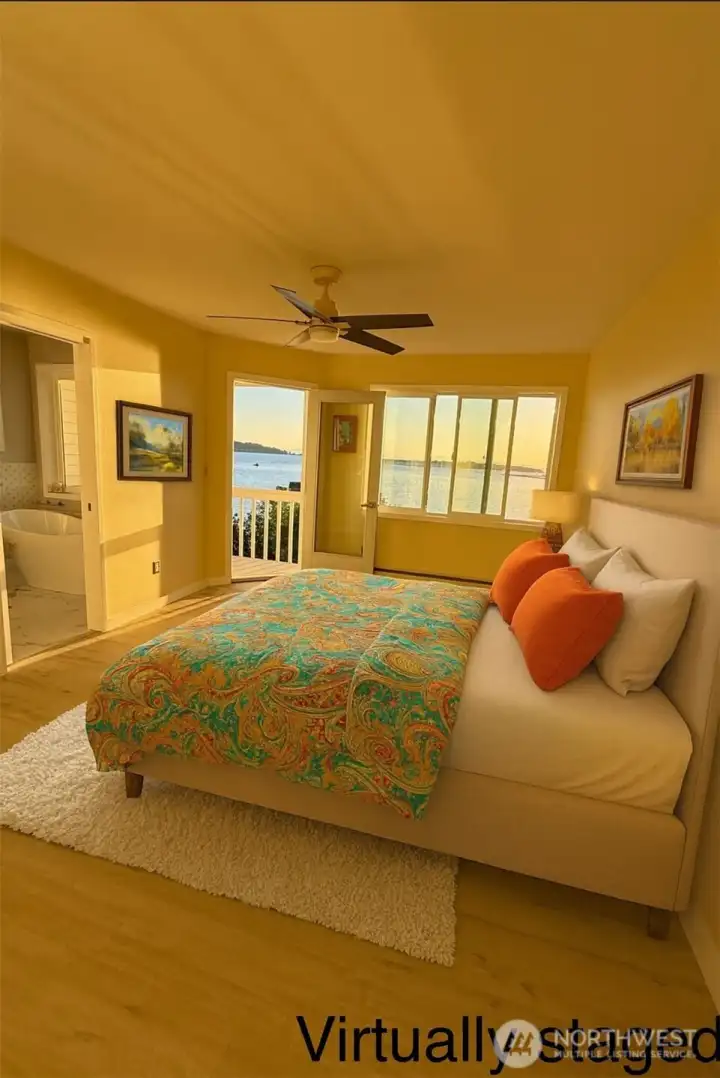 Main primary bedroom suite