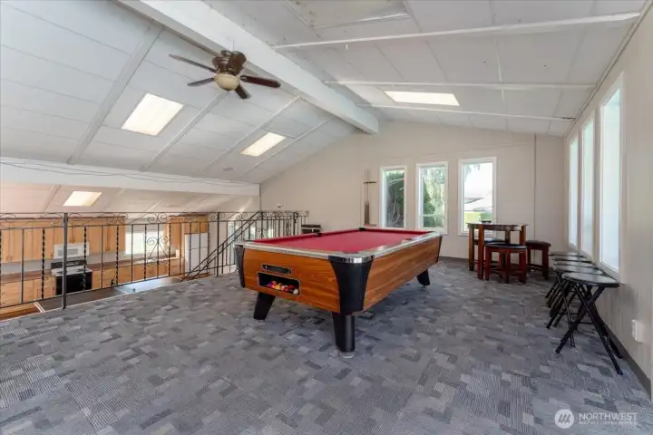 Shoot a few games of pool at the Community Clubhouse!