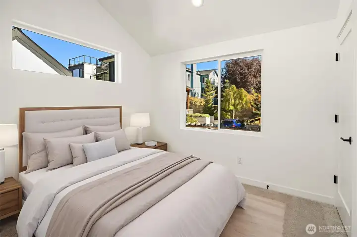 3rd Bedroom virtually staged