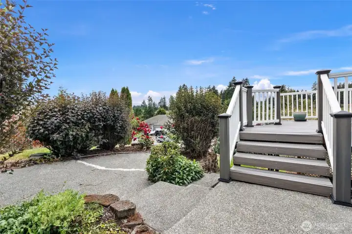 Patio Leading to or from Outdoor Trex Deck