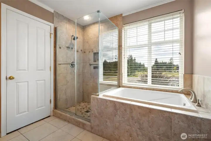 Primary Bathroom Soaking Tub