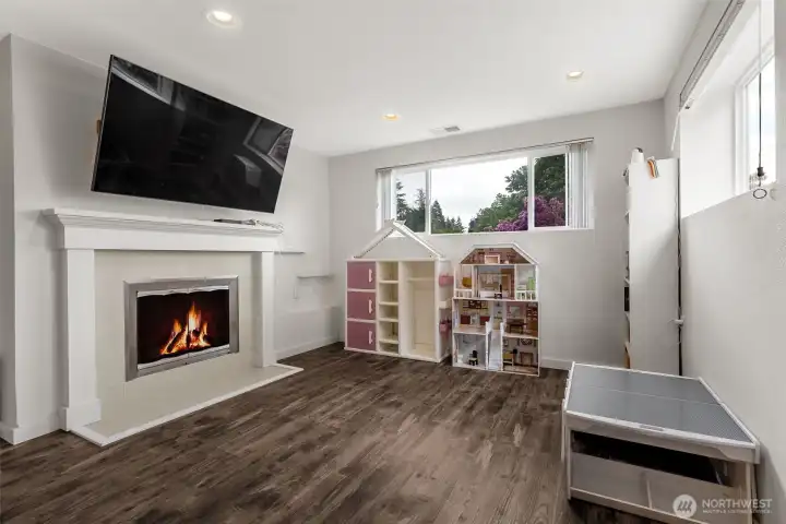 Lower Level Family Room/Bonus Room/Flex Space