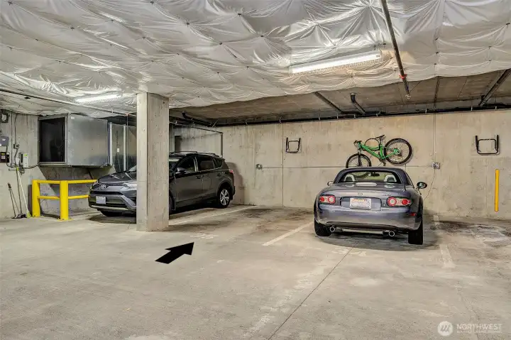 Parking in gated garage #35