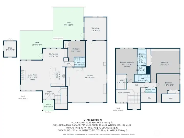The floor plan provides a clear view of the home’s thoughtful layout and room placement.