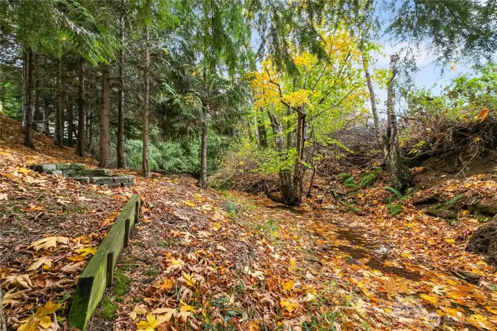 There is even your own firepit!