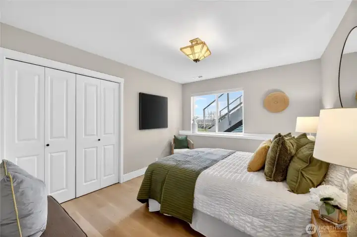 Lower level bedroom #1