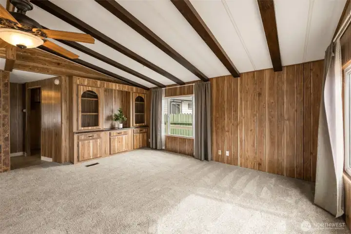 Enter into your expansive living space