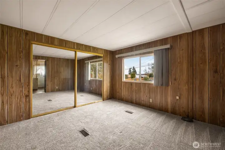 Primary Bedroom with large closet