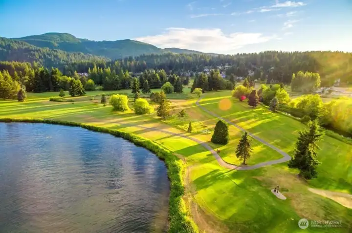Beautiful Sudden Valley Golf Course.