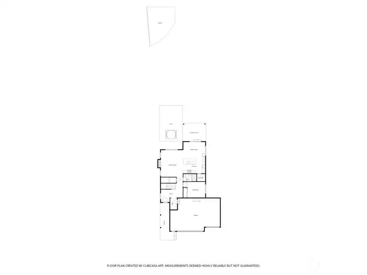 This is the main level floor plan.