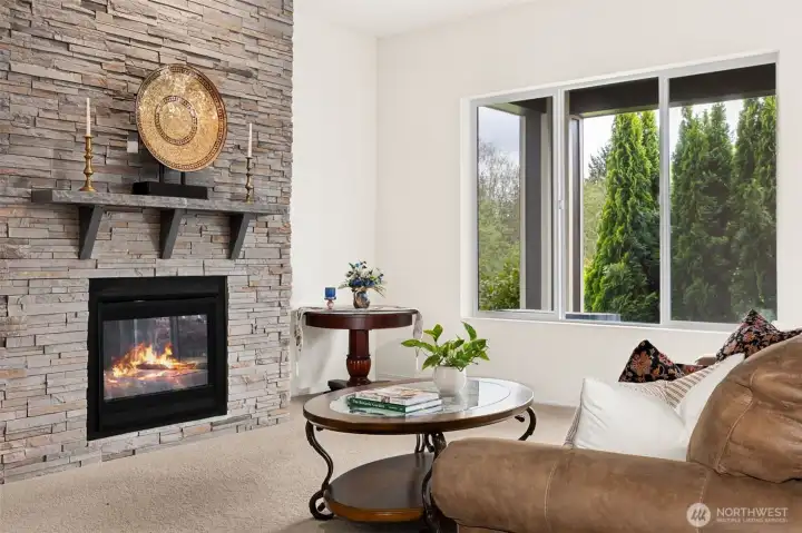 Open concept living area