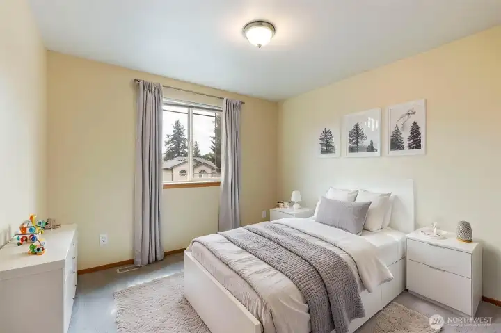 Bedroom 3 virtually staged