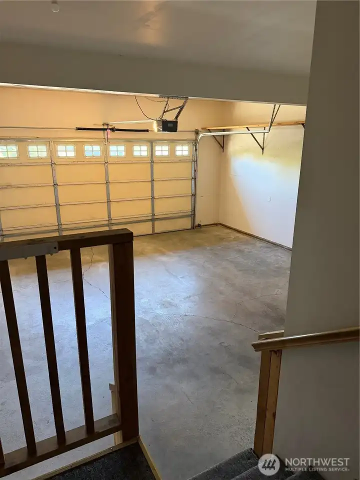 Tall ceilings in garage