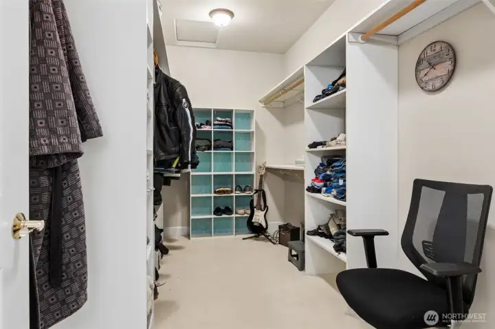 Primary Walk-in Closet