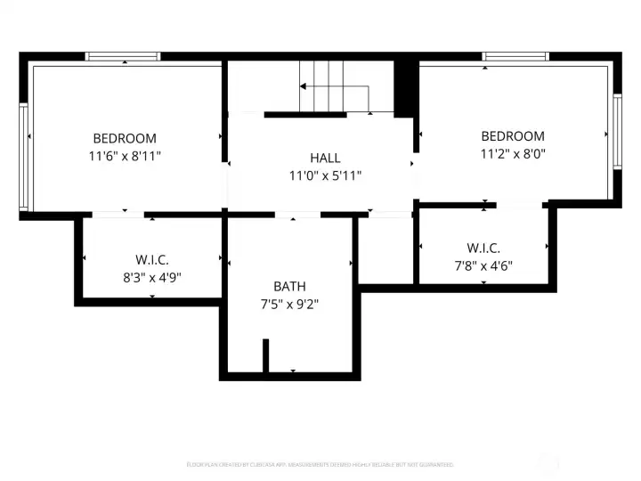 Downstairs floor plan