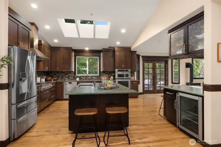Wine Fridge | Wet Bar Area