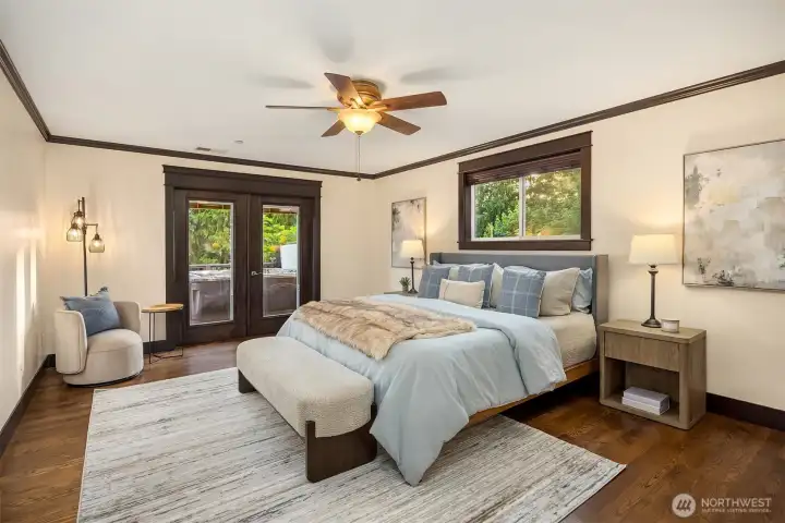 Main floor Primary Bedroom