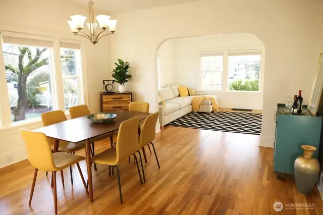 Original hardwood floors